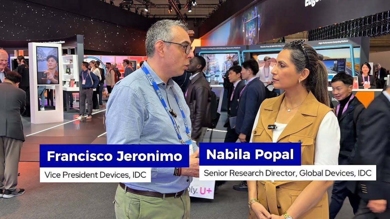 MWC 2026: Francisco Jeronimo talks to Nabila Popal, Senior Research Director, Global Devices at IDC