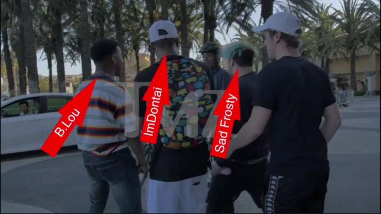 B.Lou , imDONTAI & SadFrosty get into an Altercation at Vidcon (N*ggaCon)