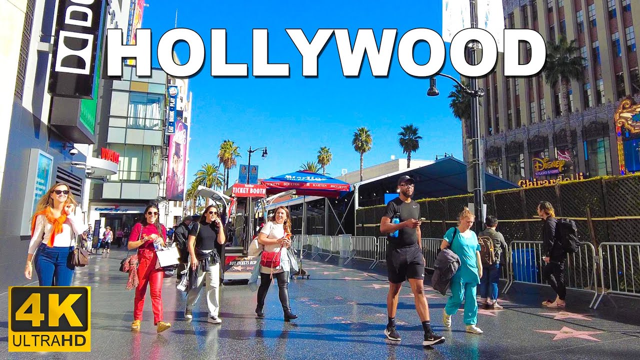 Hollywood Boulevard Walking Tour - Los Angeles, California | November 2023