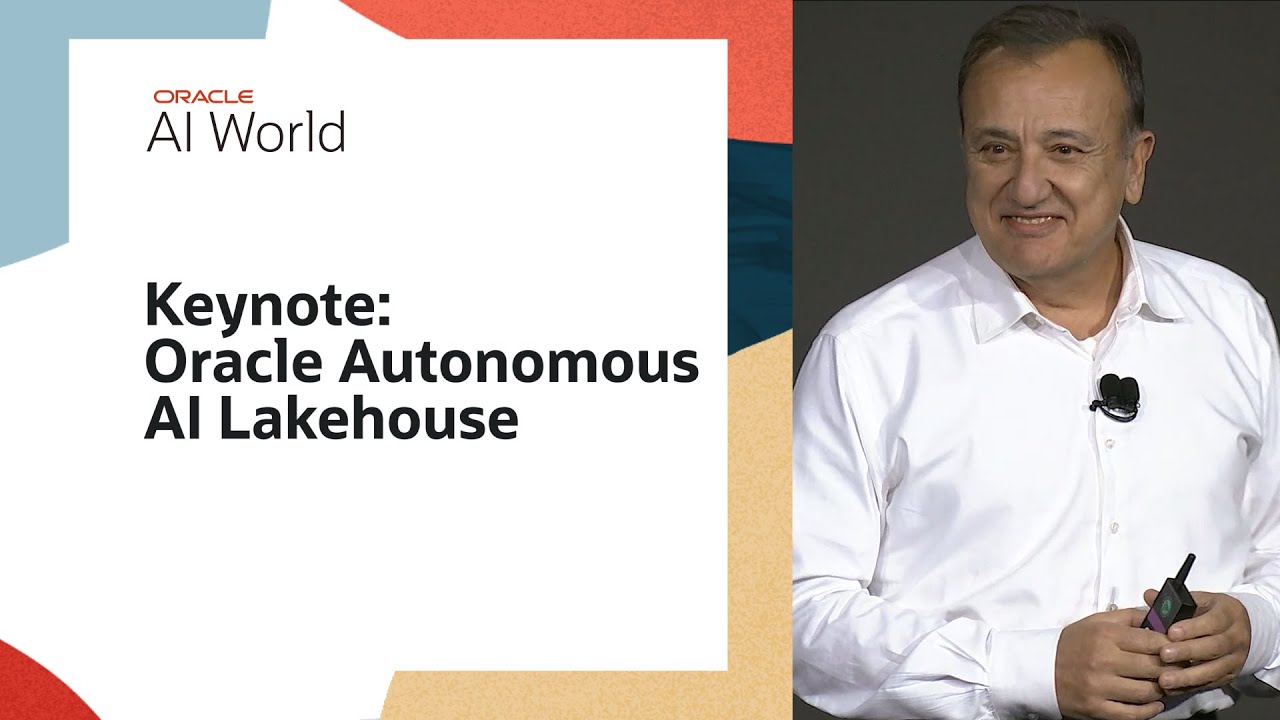 Представляем Oracle Autonomous AI Lakehouse Open Multicloud Data Platform: Oracle AI World 2025