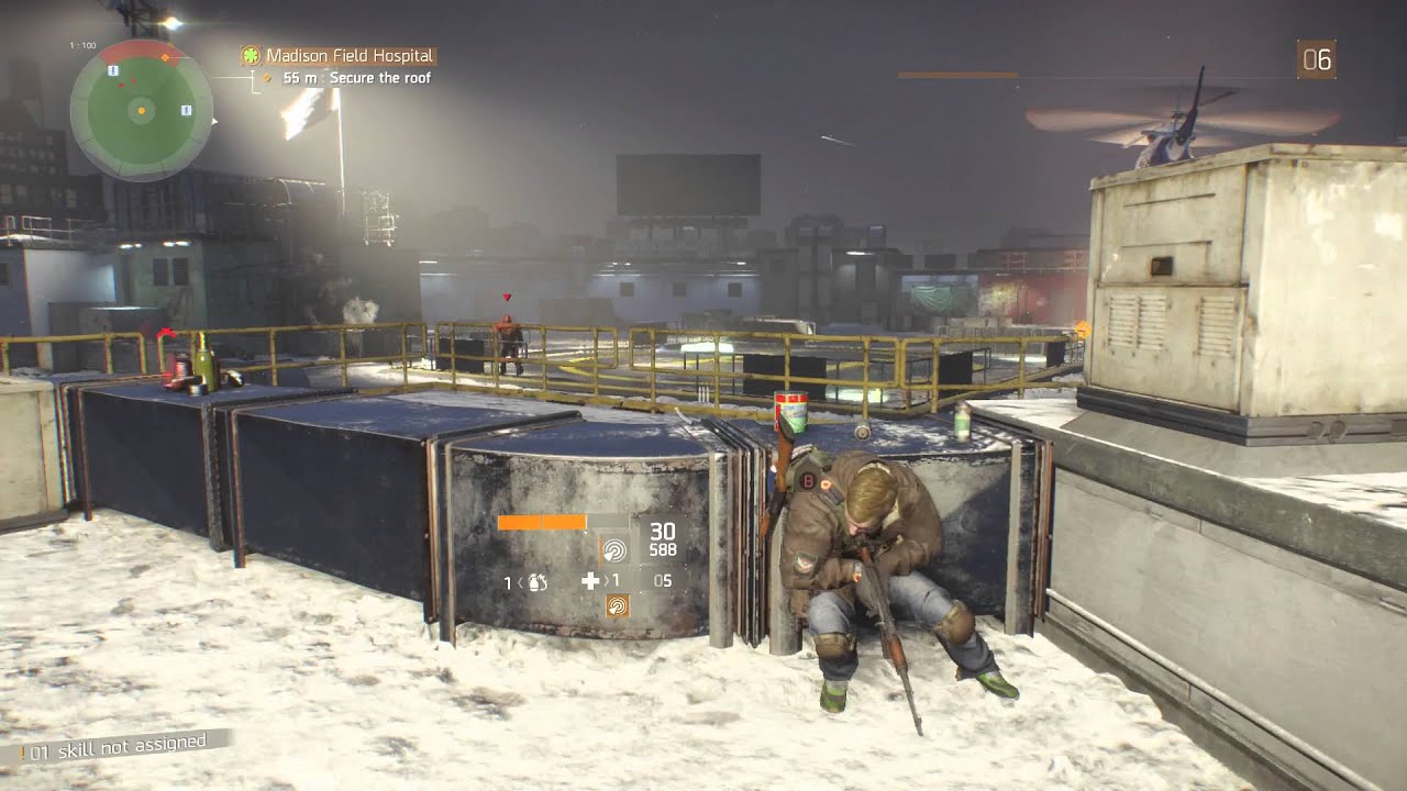 Madison Field Hospital Mission Walkthrough Gameplay in The Division