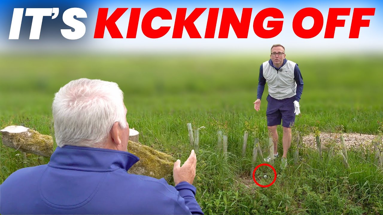 Golf mates KICK OFF over rules breakage