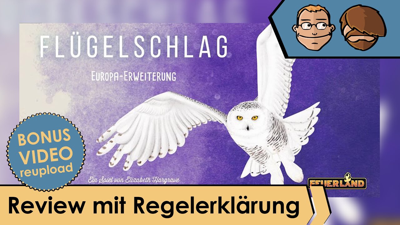 Flügelschlag: Europa - Erweiterung - Review und Regelerklärung