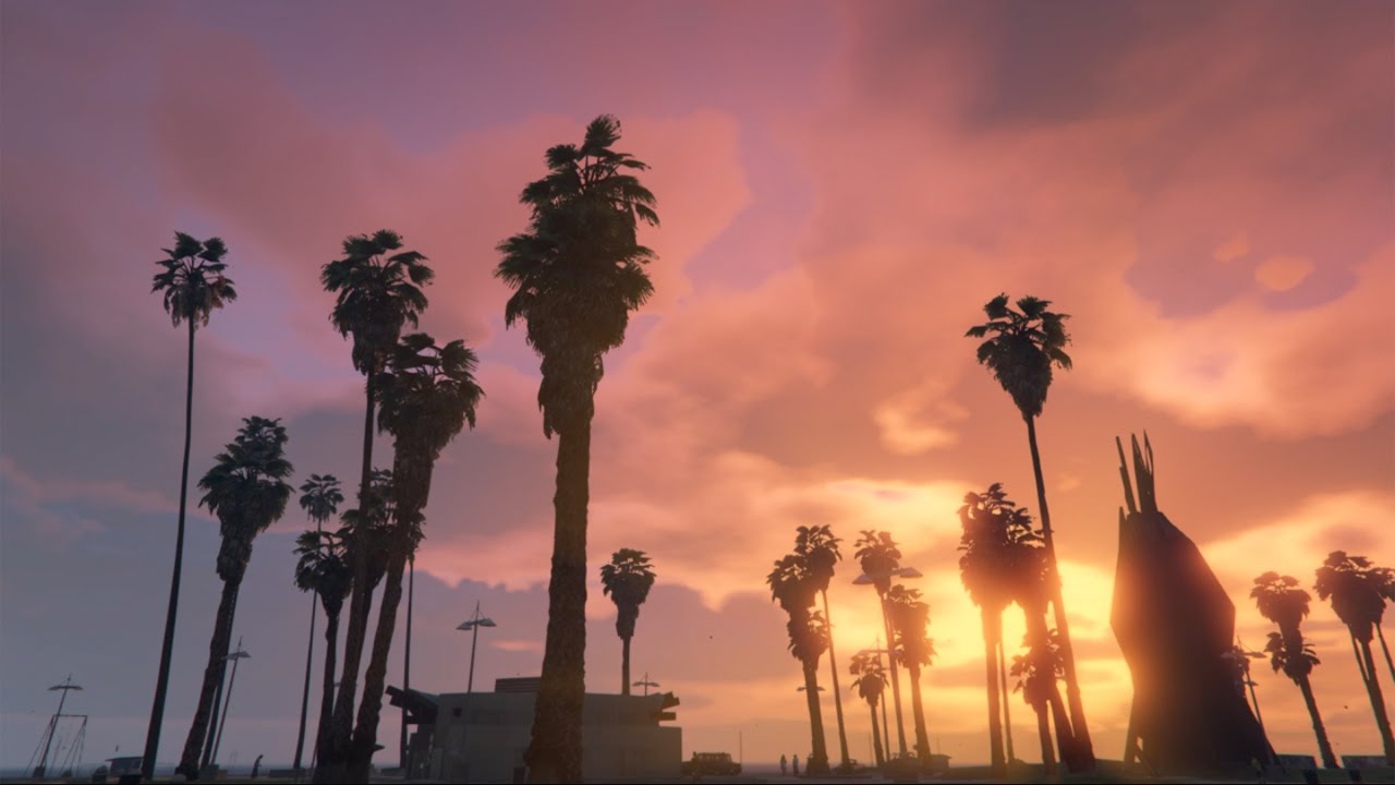 GTA V Next Gen - Time Lapse - Life in San Andreas