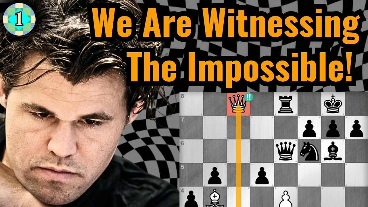 Entire Chess World In Meltdown As Magnus Won't Stop Sacrificing His QUEEN!