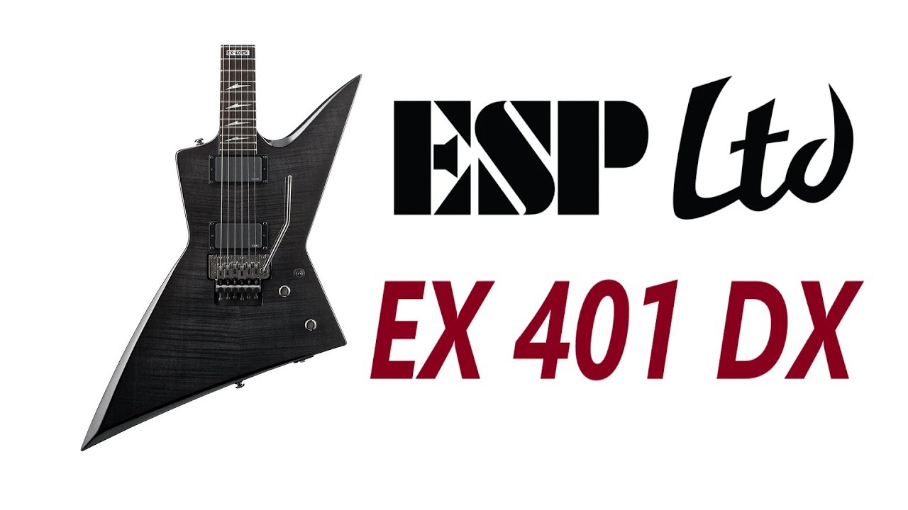 LTD by ESP EX 401 DX EMG 81 & 60 - gitara do grania jak Metallica - FOG 762