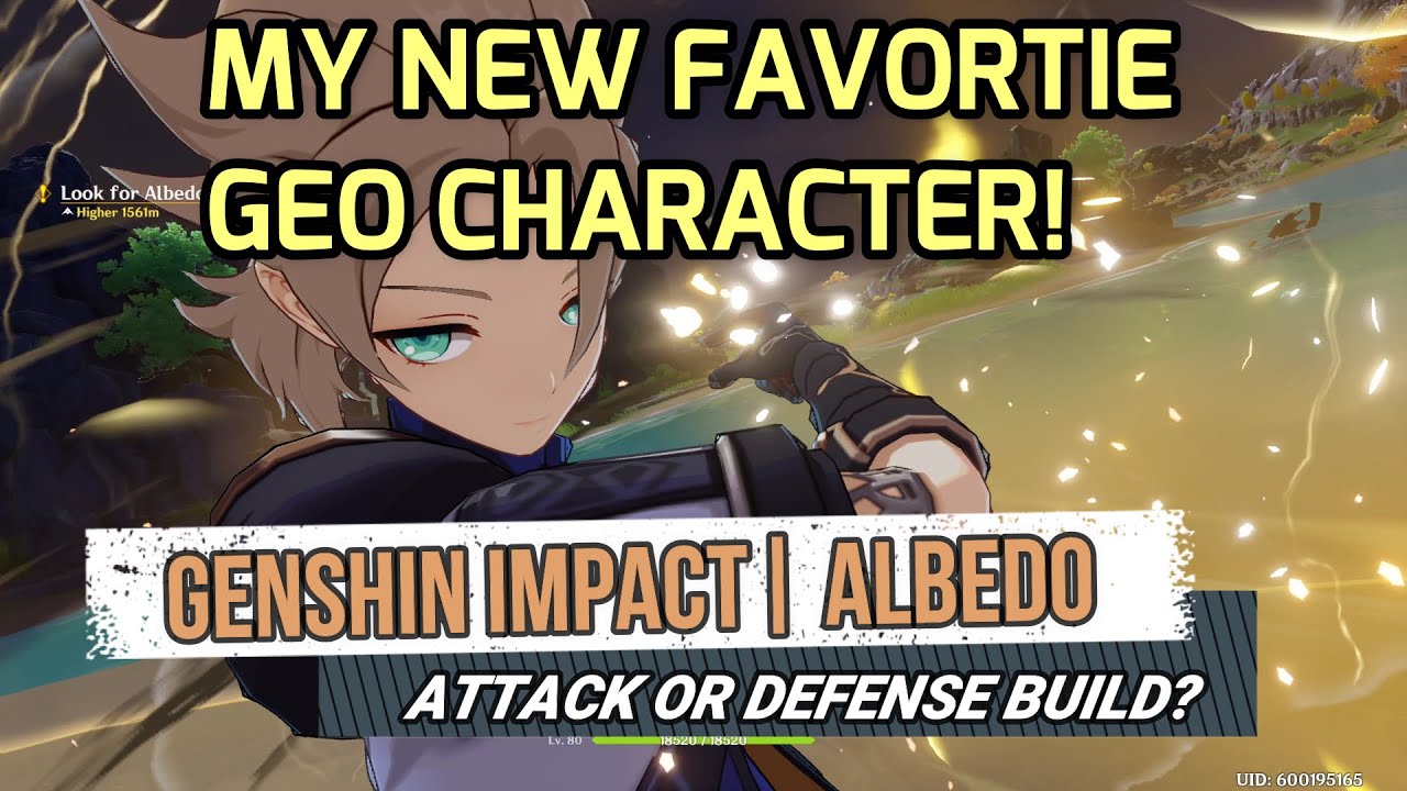 [AR 55] Albedo BEST MAIN DPS or SUPPORT DPS Build | Artifact & Weapon BuildShowcase | Genshin Impact