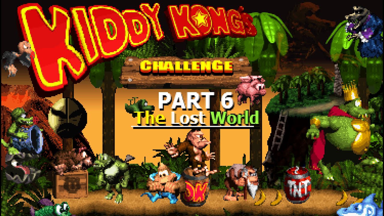 Kiddy Kong's Challenge - Part 6 - The Lost World (Post Quest) | Nimaginendo Games 2025