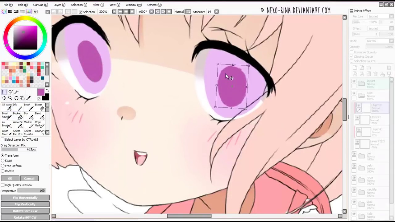 Miniyu [Paint Tool SAI] Speedpaint
