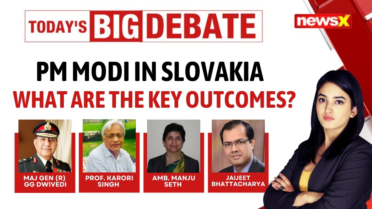PM Modi in Slovakia: 11 MoUs Signed, Slovakia Backs India&rsquo;s UNSC Permanent Seat Bid | NewsX