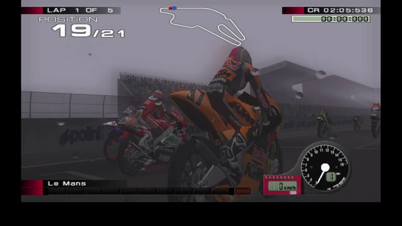 MotoGP4 125 ccm Rennen 3 Le Mans