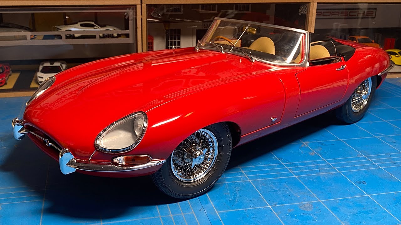 Building a 1 to 8th Scale Agora Models Jaguar E Type Part: 2