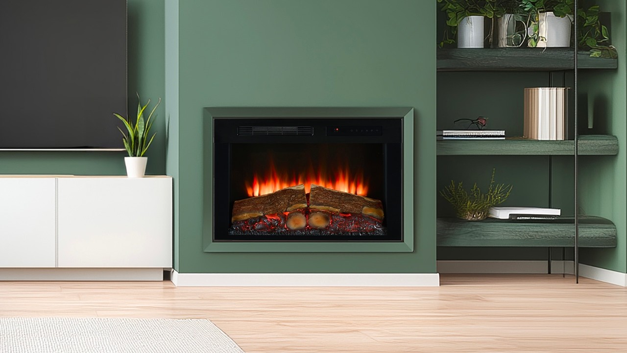 🔥 Dimplex Spark Electric Fire Range &ndash; Realistic Optiflame Flame Effect (23&rdquo;, 26&rdquo; & 28&rdquo;)