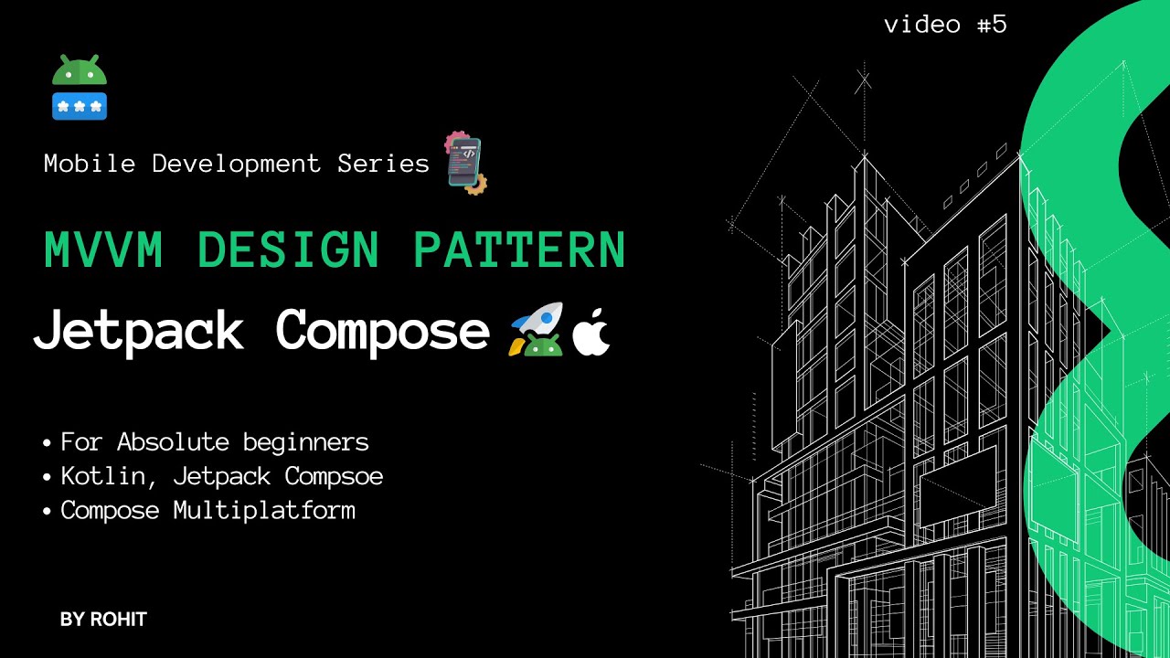MVVM Design Pattern || Android, CMP || Beginners [HINDI]
