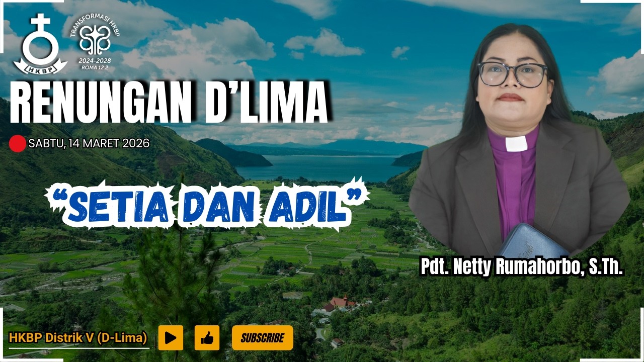 Renungan D'Lima | 1 Yohanes 1:3 | Sabtu, 14 Maret 2026