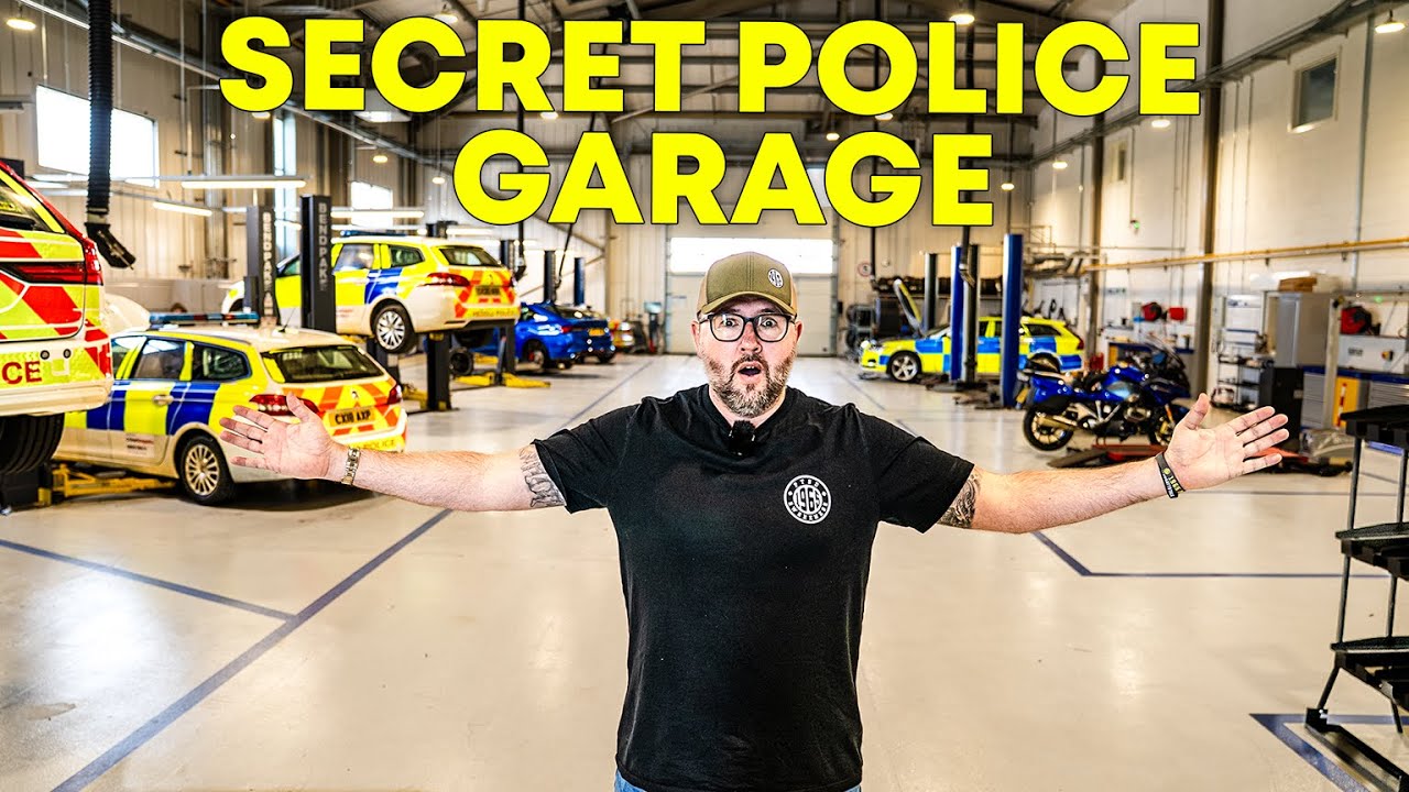 Inside a Secret Police Car Workshop – What They Don’t Show You!
