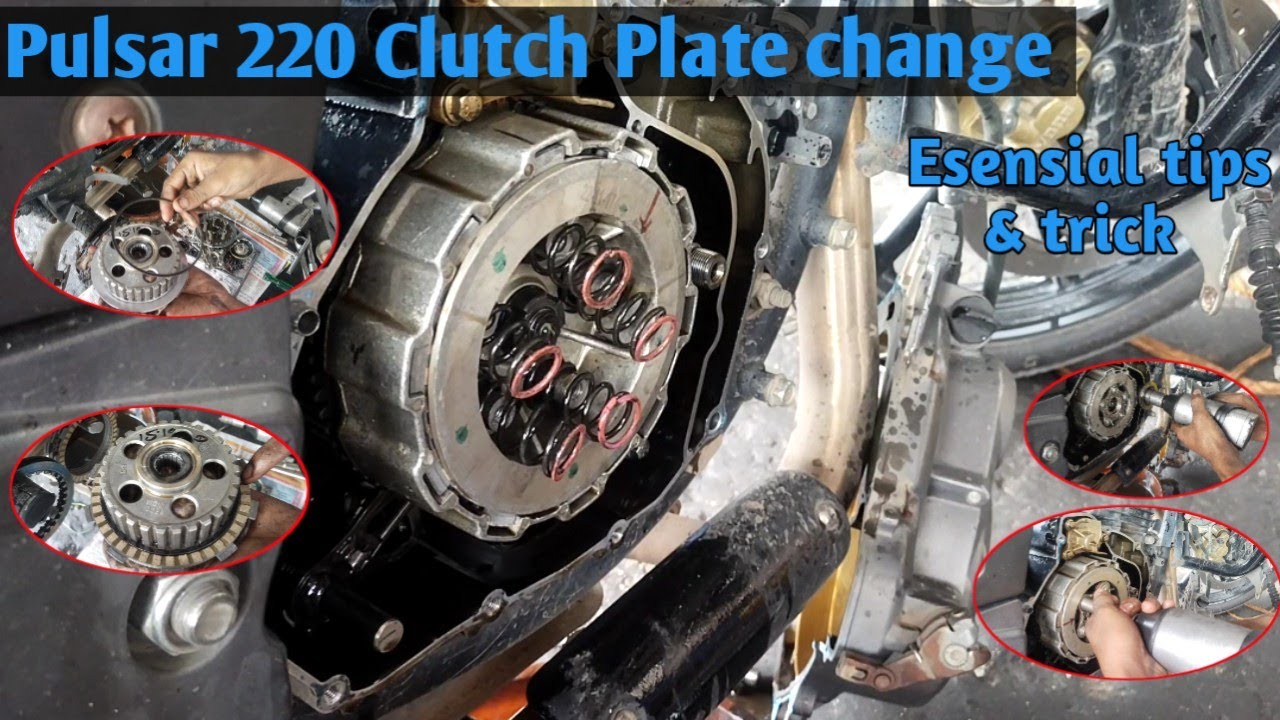 Pulsar 220 clutch plate change || tips and tricks . 
