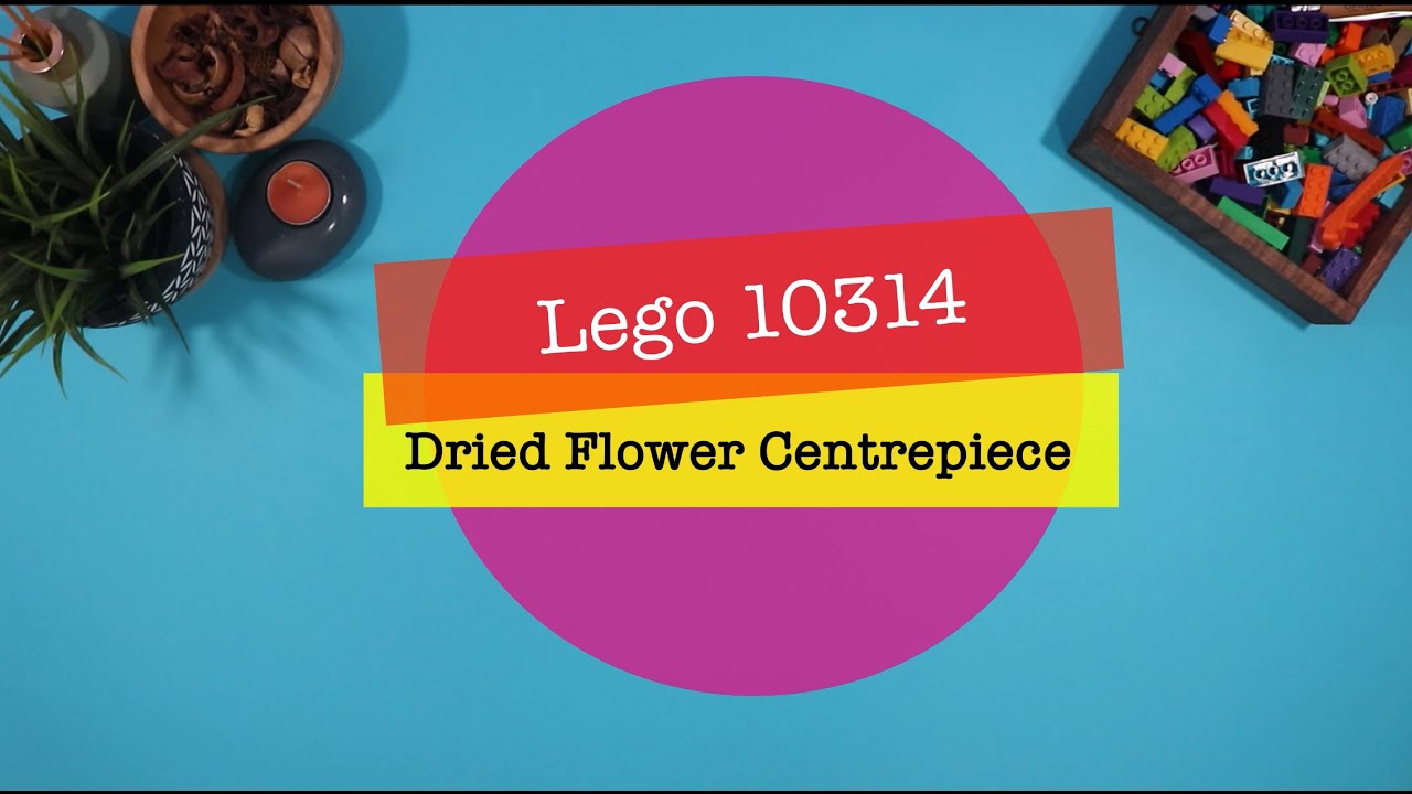 LEGO 10314 Dried Flower  | Timeless Beauty in Bricks!