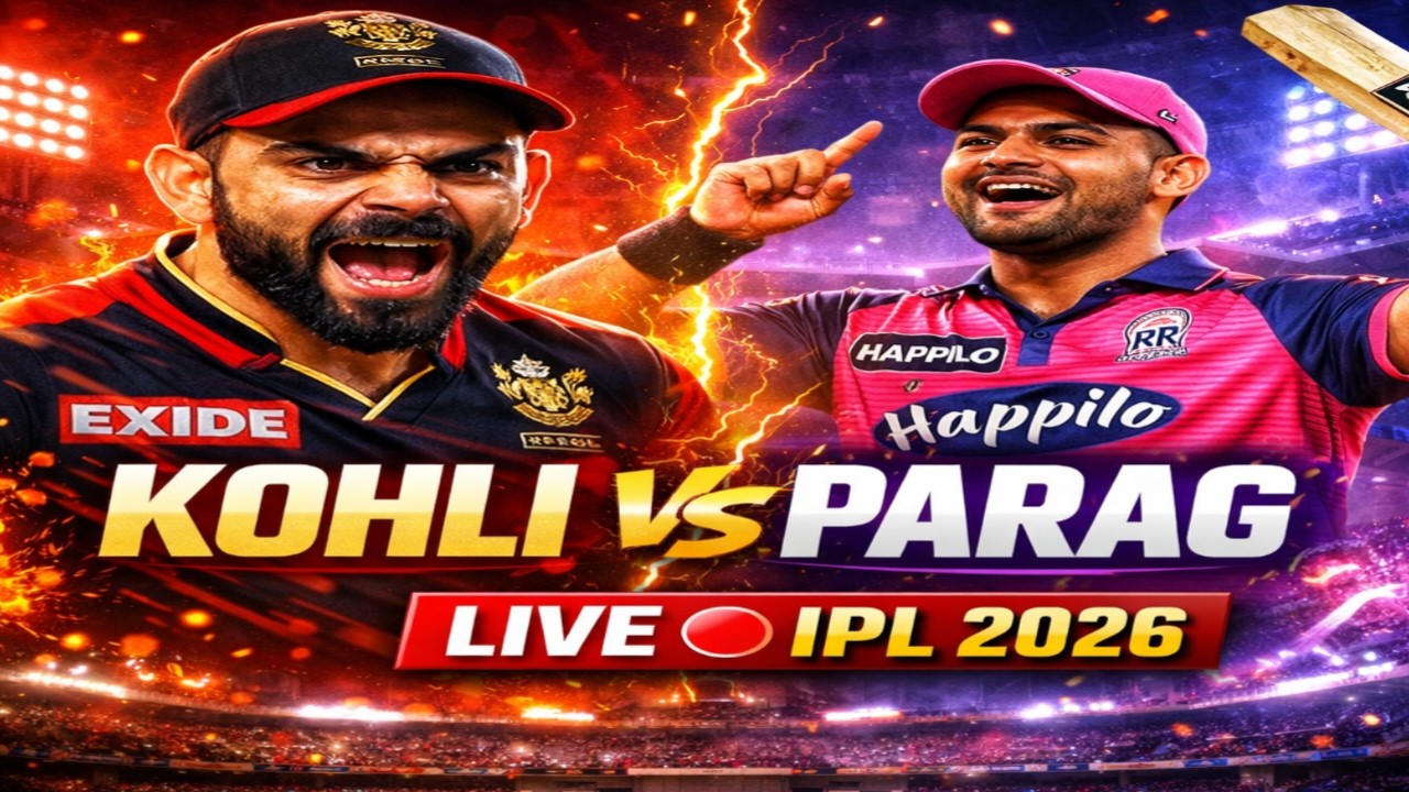 🔴LIVE -RCB vs RR 2026 Cricket Match Today | Bengluru VS Rajasthan |