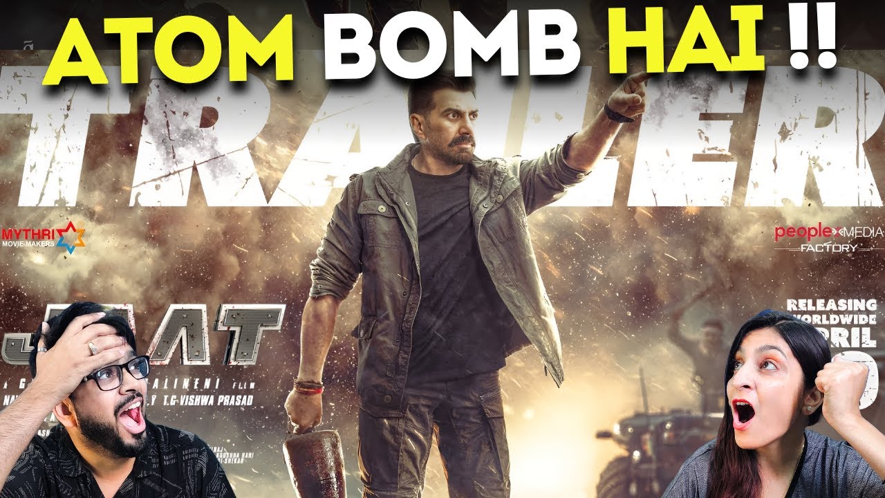 SUNNY PAAJI MASS KA BAAP! | JAAT TRAILER REACTION