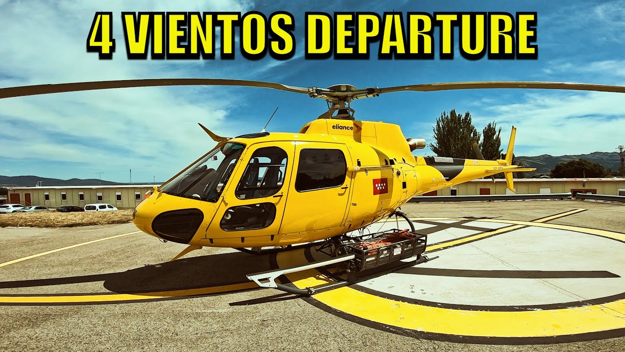 DEPARTURE 4 VIENTOS LECU HELICOPTER H125/AS350 B3e
