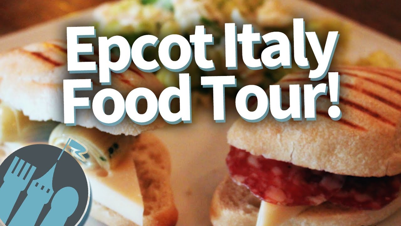 Disney World Italy Pavilion: NOSH OR NOT? Epcot Food Tour!