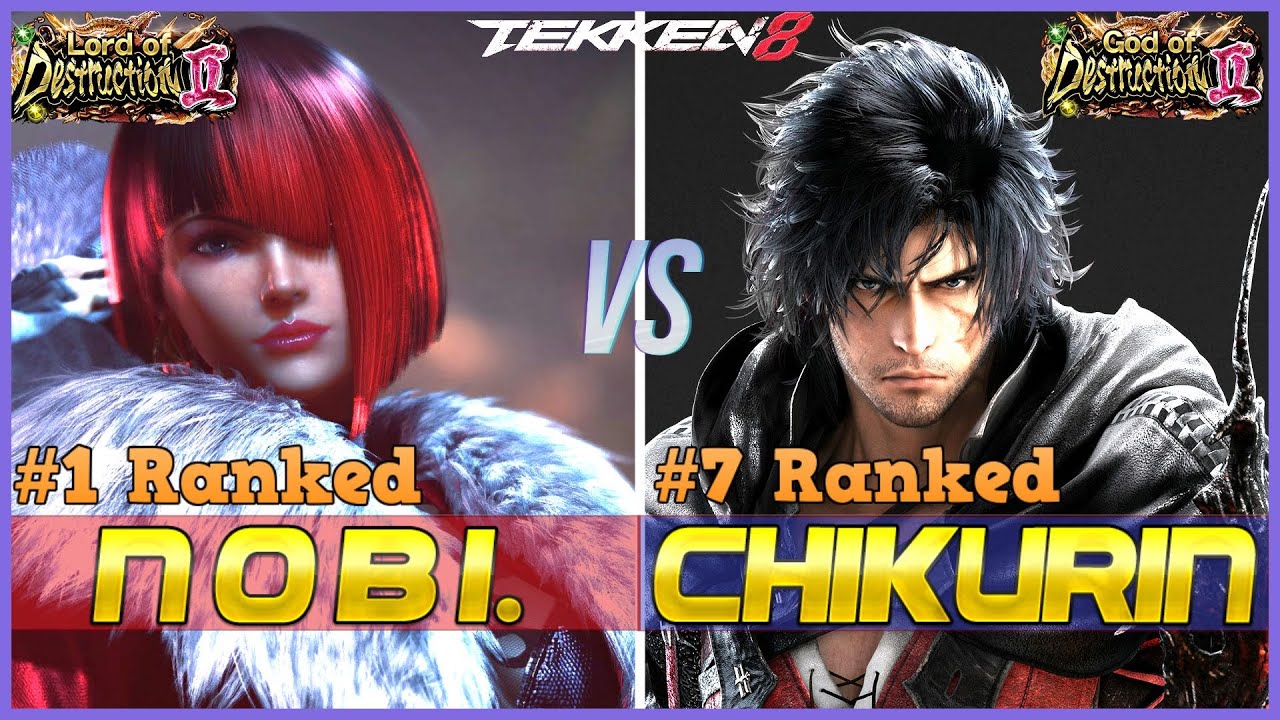T8 ▰ NOBI (#1 Ranked Anna) Vs CHIKURIN (#7 Ranked Clive) ▰ Tekken 8 High Level Gameplay