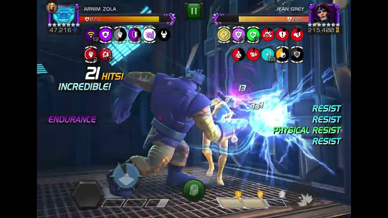Zola cooks war showcase Jean BOSS | MCOC 