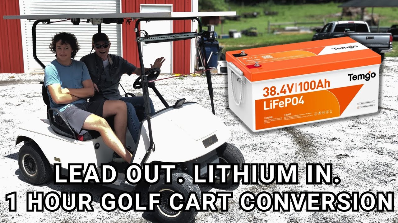 Transform Your Golf Cart: Switching from Lead to Lithium Batteries with Temgo