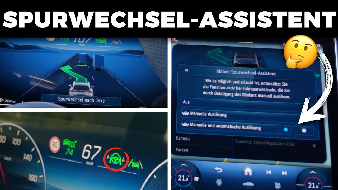 Alles zum AUTOMATISCHEN Spurwechsel-Assistenten in Deinem Mercedes!🛣️