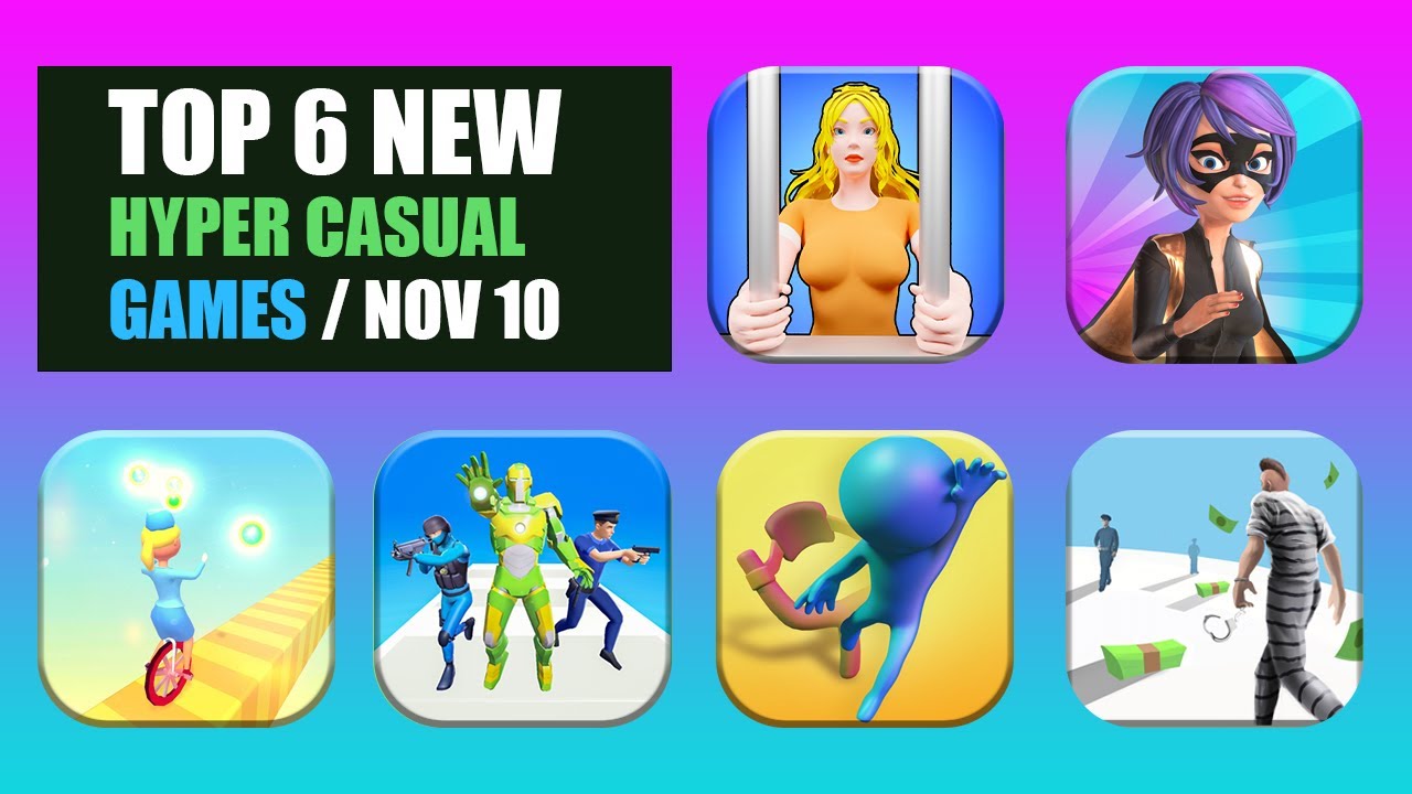 The New Hyper Casual Games (10 November 2021) Latest Trends and Ideas for Hyper-Casual Mobile Games