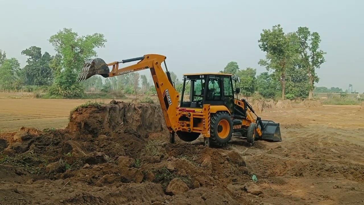 ESCORTS KUBOTA DIGMAX SUPER Machine pover full machine