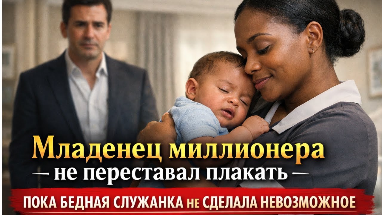 Младенец миллионера не переставал плакать — пока бедная служанка не сделала невозможное