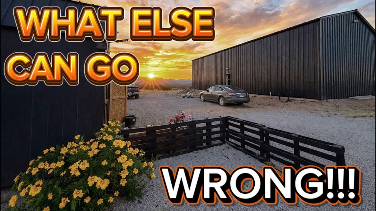 TRIALS & TRIBULATIONS LIVING OFF GRID IN RURAL ARIZONA! ISSUES ALWAYS ARISE! 