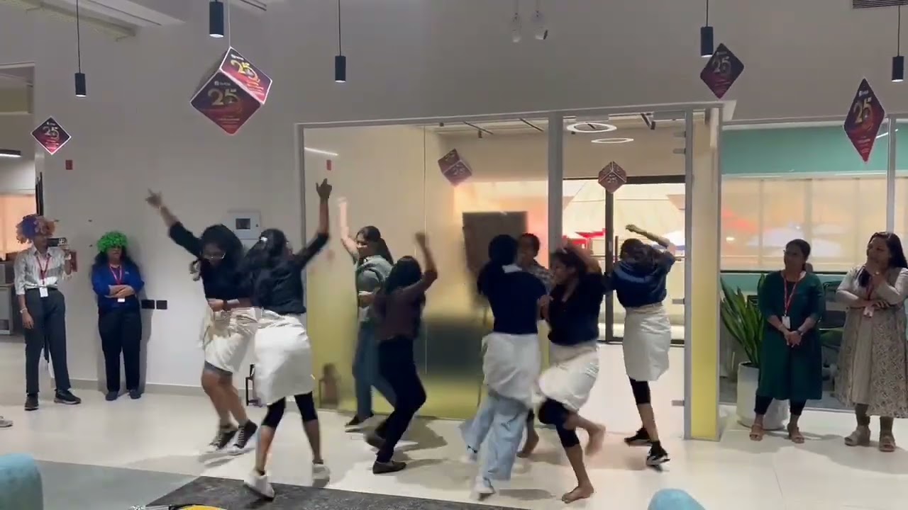 Pre-onam celebration dance at InApp 🌺🥳