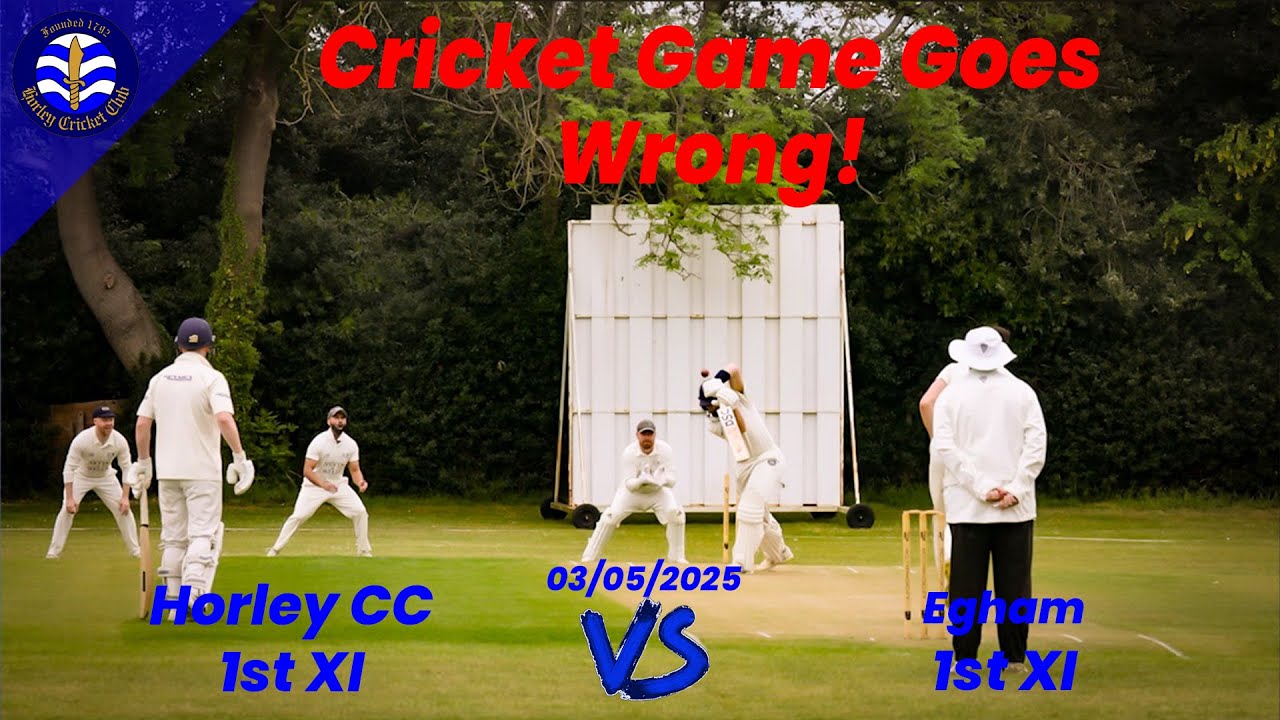 The Egham Curse strikes again. Cricket highlights of friendly between Horley 1st vs Egham 1st