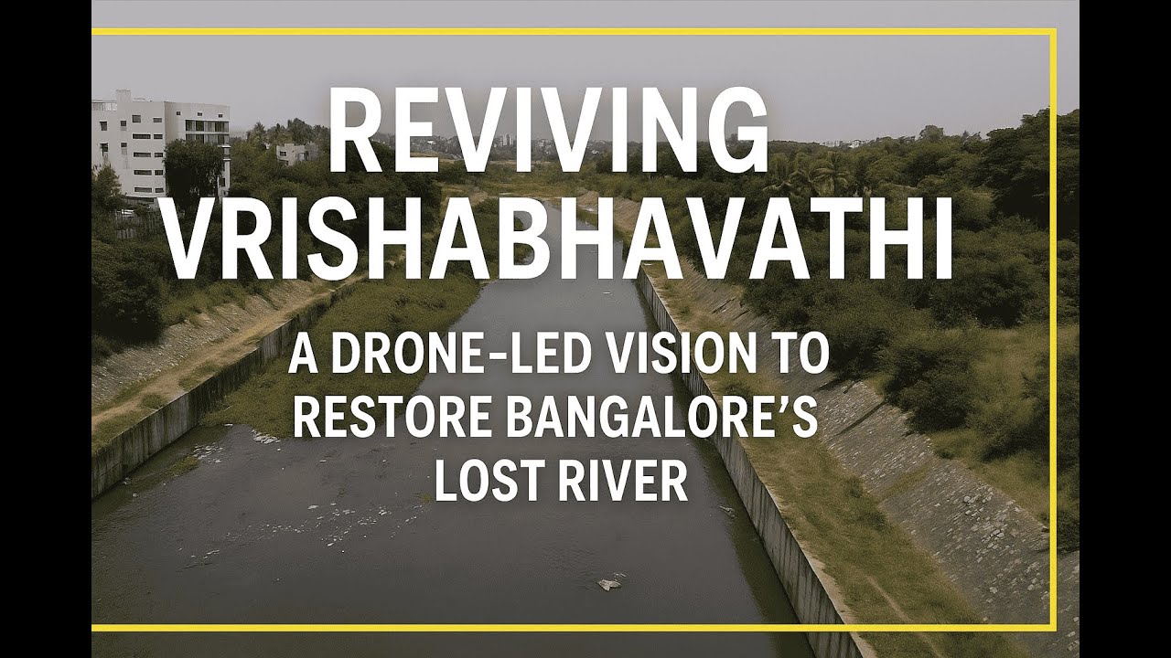 Reviving Vrishabhavathi: A Drone Led Vision to Restore Bangalore&rsquo;s Lost River