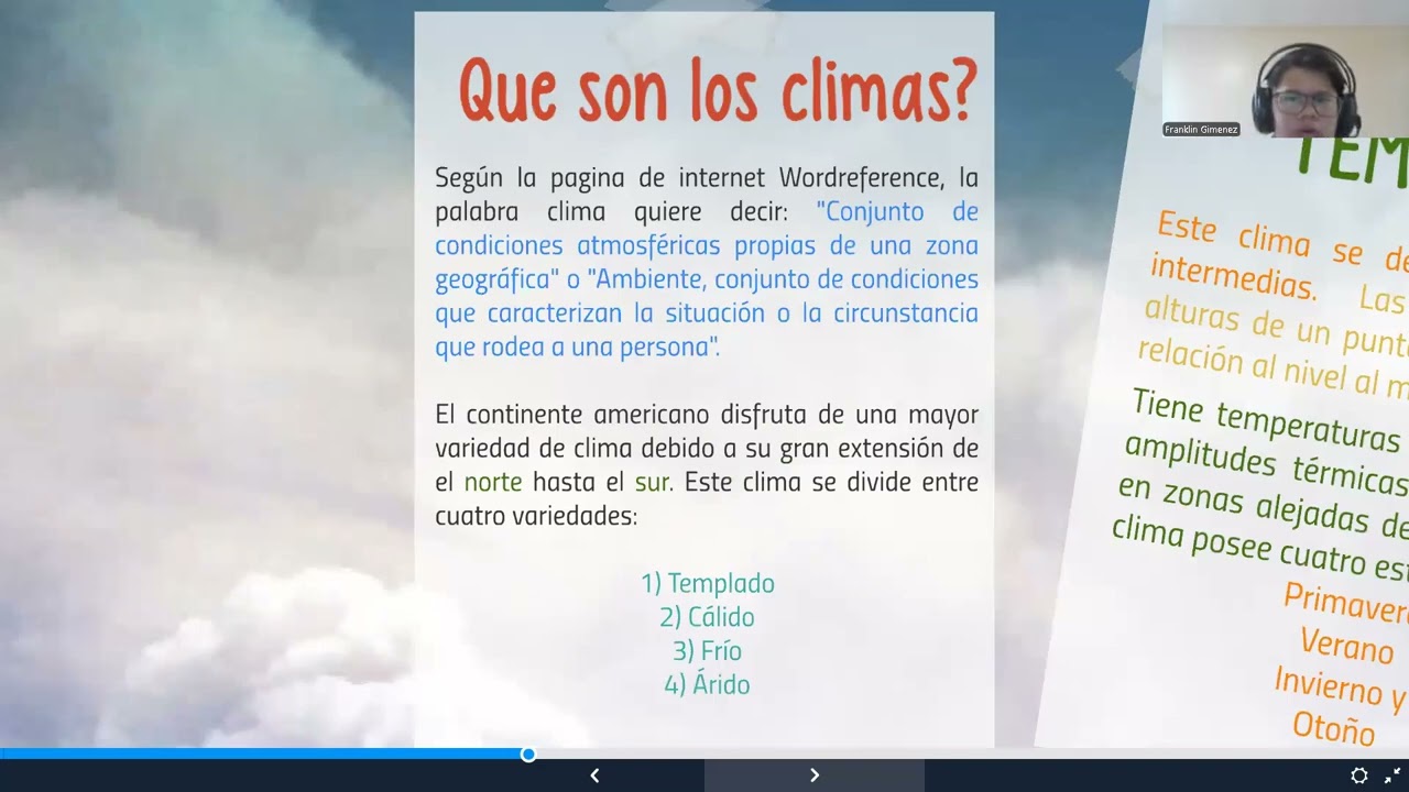 CLIMAS EN AMÉRICA