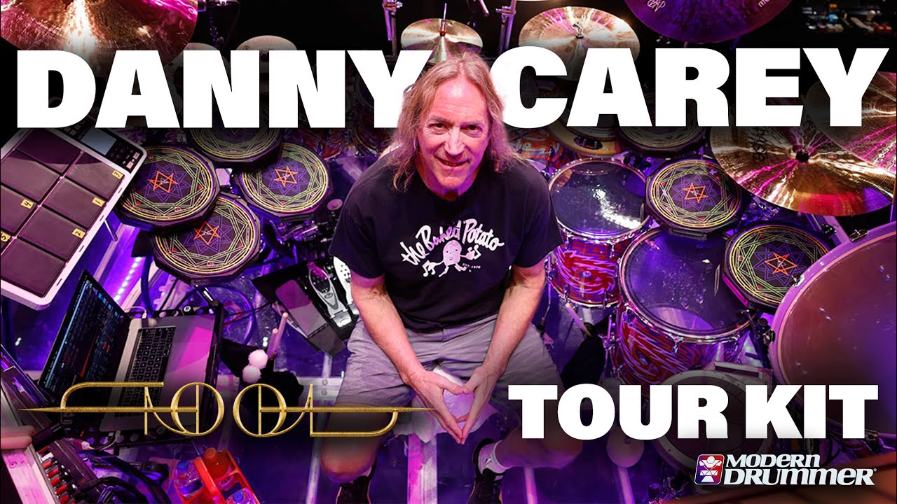 Дэнни Кэри — TOOL — Tour Kit Rundown #drummer #drums