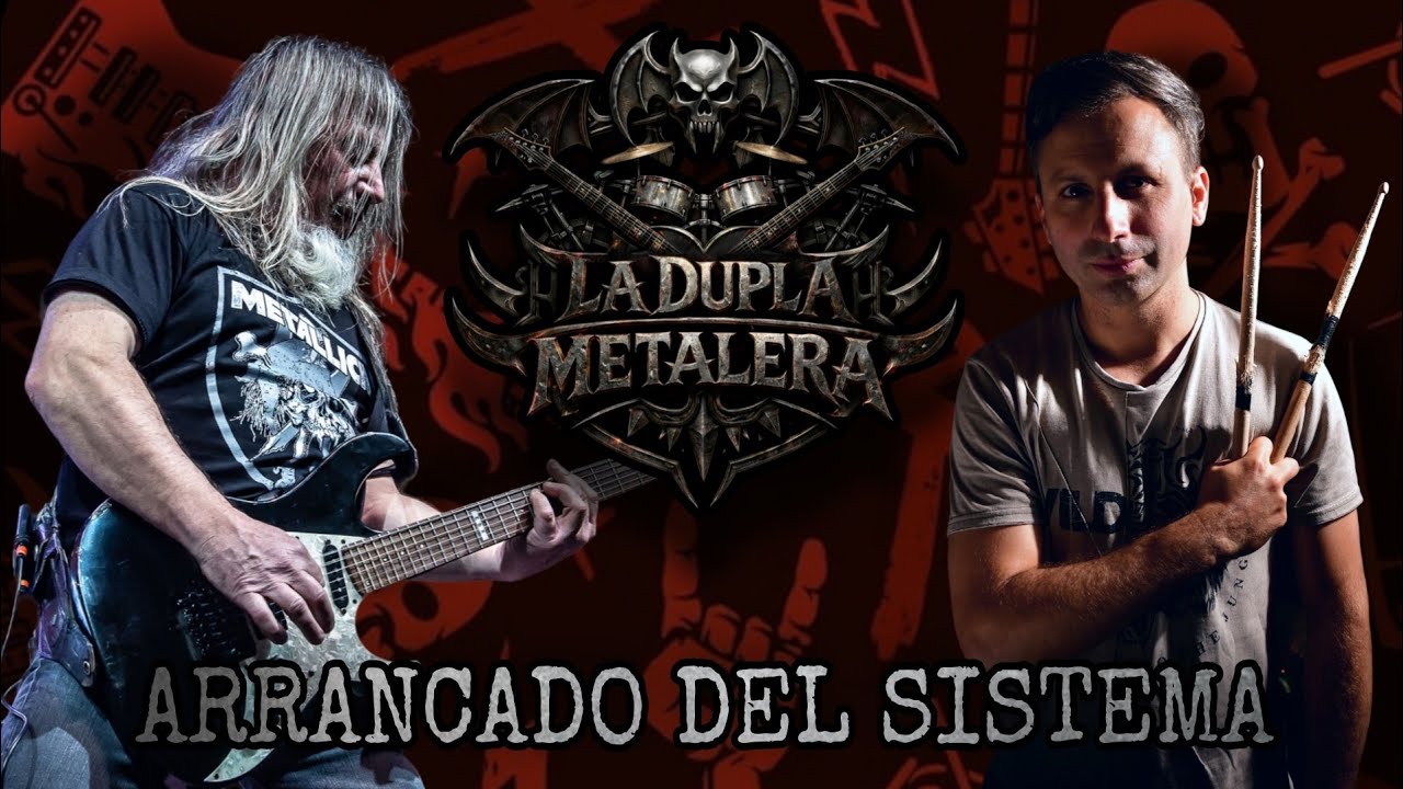 VISCERAL | ARRANCADO DEL SISTEMA |Ensayo de La Dupla Metalera, Tano Romano 🎸 y el Pollo 🐥 Hentsch 🥁