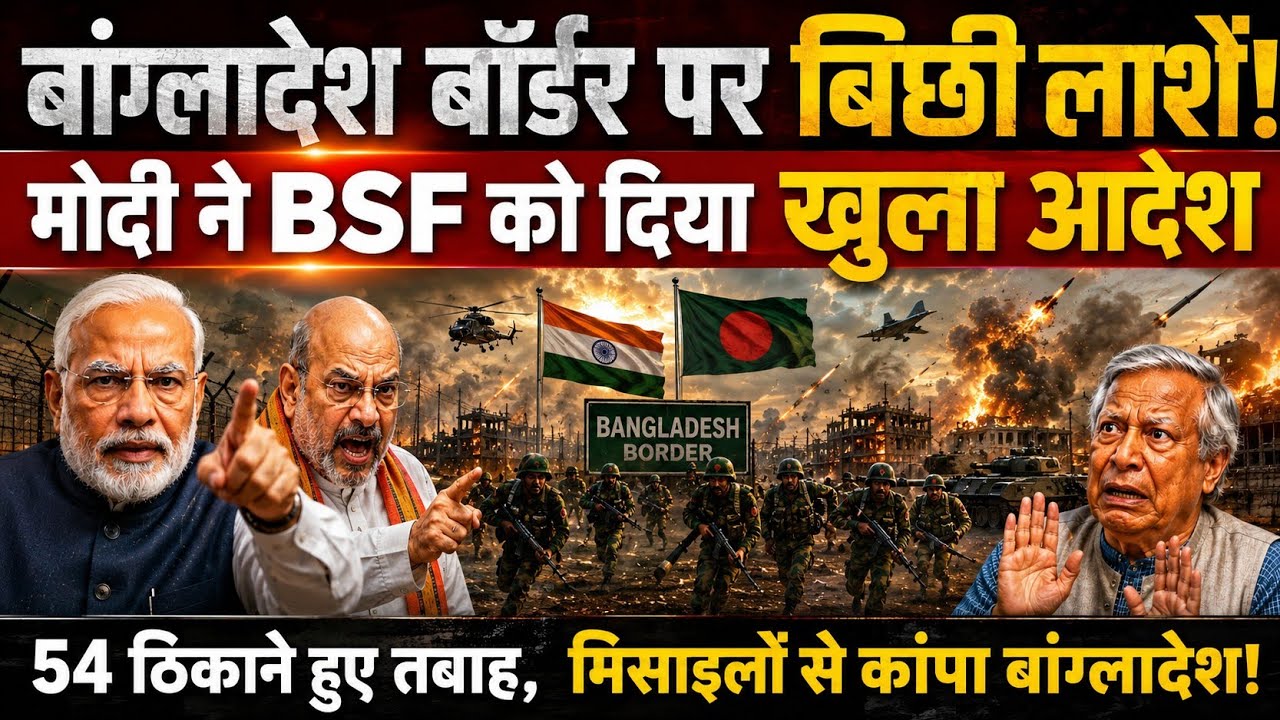 Modi Gives BSF Full Freedom? Massive Border Operation Shakes Bangladesh | Exclusive Report