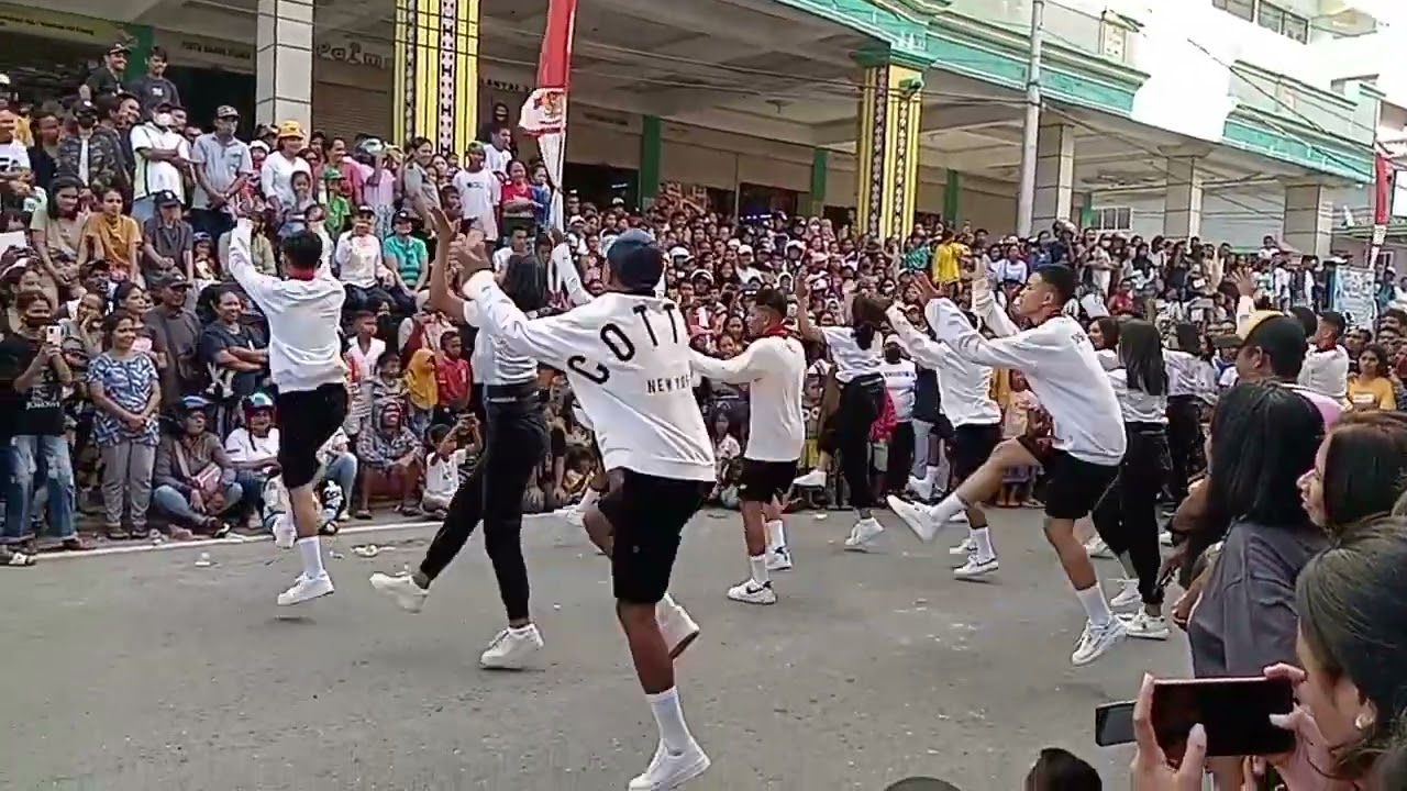 Lomba Baris Tik Tok Se-Kota Saumlaki Kabupaten Kepulauan Tanimbar Provinsi Maluku.