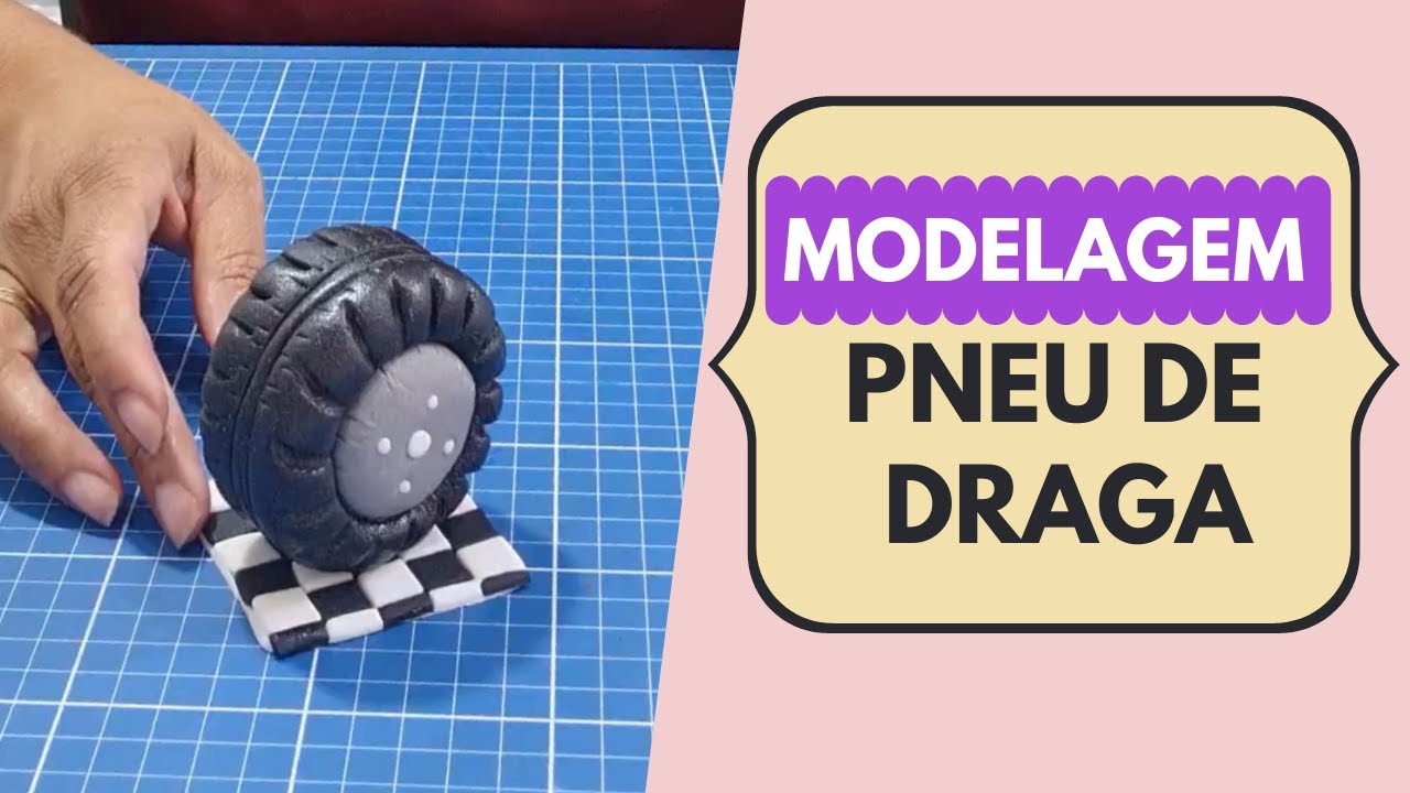 MODELAGEM PNEU DE DRAGA l DALILA CAKE DESIGNER