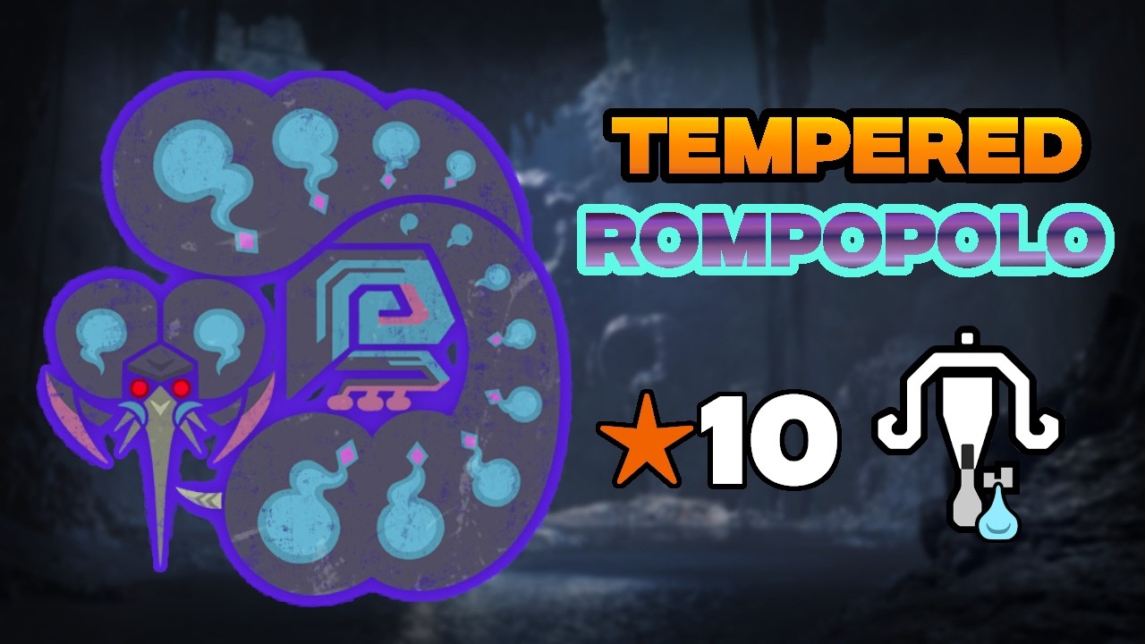 MHWilds | ★ 10 Star Tempered Rompopolo [WaterLBG]
