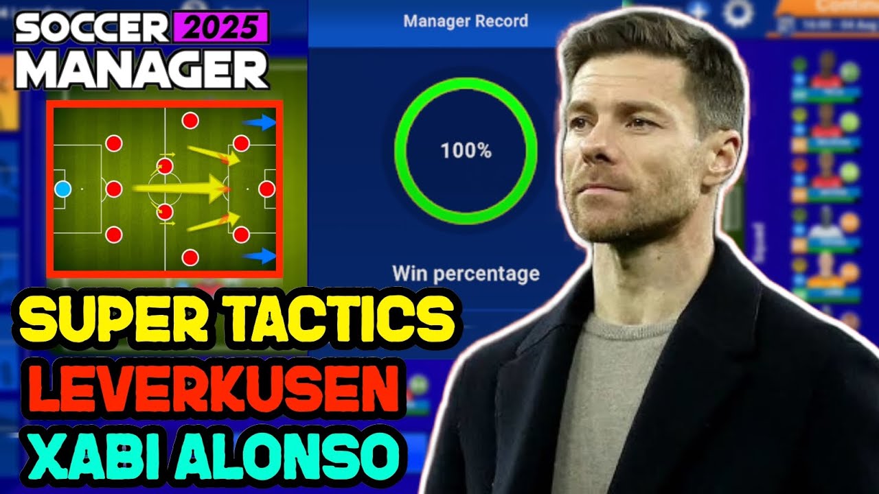 NEW!!! SUPER TACTICS SM25 BEYER LEVERKUSEN, COOKING LEAGUE AND EUROPE🥶🥶🥶