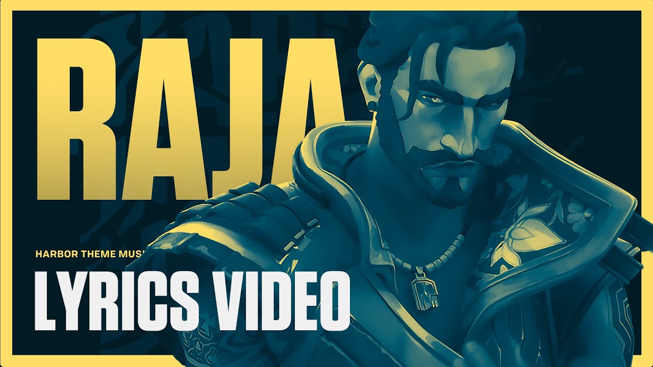 RAJA ( LYRICS VIDEO ) // ARB4, Tienas, Mangal Suvarnan // VALORANT