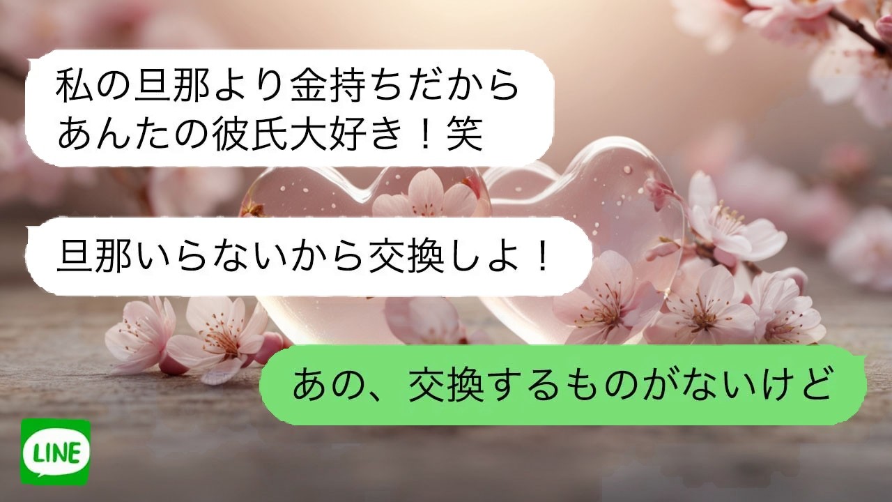 【LINE】 恋人と旅した幼馴染が失うもの。誇りは静かに崩れ落ちる