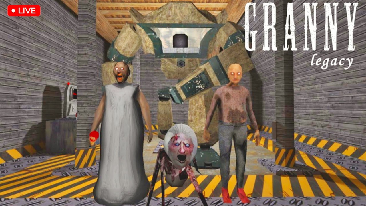 🔴NO MERCY FOR GRANNY AND GRANDPA | #shorts #shortsfeed #granny #live #scary #granny3 #granny2