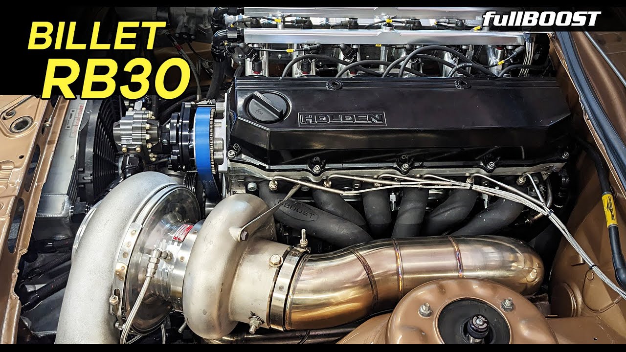 70+psi BOOST VL турбо Holden RB30 | fullBOOST