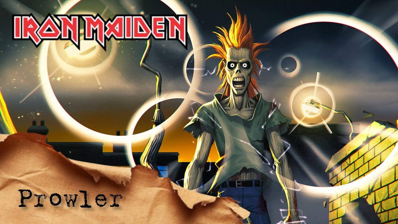 IRON MAIDEN - Prowler (Lyric Video)